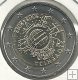 2€ - Eslovenia - SC - Año 2012 - Decimo aniversario del euro
