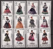 Sellos - Países - España - 2º Cent. (Series Completas) - Estado Español - 1967 - 1767/78 - **
