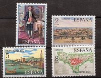 Sellos - Países - España - 2º Cent. (Series Completas) - Estado Español - 1972 - 2107/10 - **