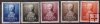 Sellos - PaÃses - España - 2º Cent. (Series Completas) - Estado Español - 1951 - 1092/96 - **