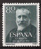 Sellos - Países - España - 2º Cent. (Series Completas) - Estado Español - 1954 - 1142 - **