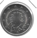 Monedas - Euros - 2€ - Eslovenia - SC - Año 2017 - 10º Aniversario Euro en Eslovenia