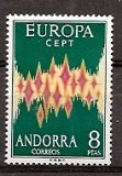 Sellos - Países - Andorra - Correo Español - Series completas - 1972 - 072 - **
