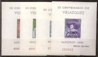 Sellos - Países - España - 2º Cent. (Series Completas) - Estado Español - 1961 - 1344/47 - **