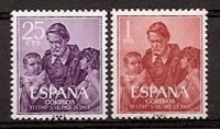 Sellos - Países - España - 2º Cent. (Series Completas) - Estado Español - 1960 - 1296/97 - **