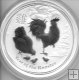 Monedas - Oceania - Australia - Año 2017 - Dólar - Gallo