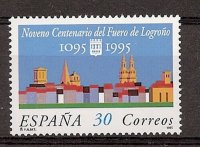 Sellos - Países - España - 2º Cent. (Series Completas) - Juan Carlos I - 1995 - 3338 - **