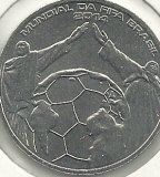 Monedas - Euros - 2,5 euro; - Portugal - SC - Año 2014 - Futbol