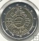 2€ - Belgica - SC - Año 2012 - 10ºAniversario circulacion del euro