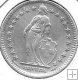 Monedas - Europa - Suiza - 021 - Año 1944 - 2 francos