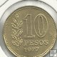 Monedas - America - Argentina - 072 - Año 1977 - 10 pesos