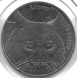 Monedas - Euros - 5€ - Portugal - Año 2016 - Lince Ibérico