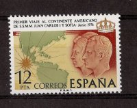 Sellos - Países - España - 2º Cent. (Series Completas) - Juan Carlos I - 1976 - 2333 - **