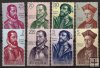 Sellos - PaÃses - España - 2º Cent. (Series Completas) - Estado Español - 1962 - 1454/61 - **