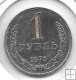 Monedas - Europa - URSS - 134a.2 - 1976 - rublo