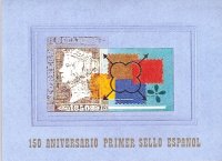 Emisiones Especiales - Año 2000 - 150 aniversario primer sello español - **
