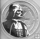 Monedas - Onzas de plata - Niué - Año 2017 - Darth Vader - 2 Dólares