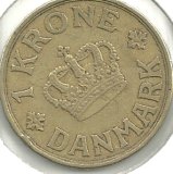 Monedas - Europa - Dinamarca - 824.2 - Año 1939 - corona