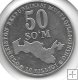 Monedas - Asia - Uzbekistan - 15 - 2001 - 50 som