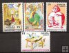 Sellos - PaÃses - España - 2º Cent. (Series Completas) - Juan Carlos I - 1991 - 3118/21 - **