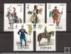 Sellos - PaÃses - España - 2º Cent. (Series Completas) - Juan Carlos I - 1977 - 2381/85 - **