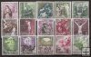 Sellos - PaÃses - España - 2º Cent. (Series Completas) - Estado Español - 1962 - 1463/77 - **