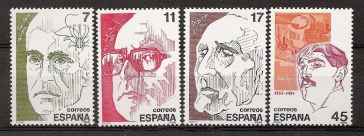 Sellos - Países - España - 2º Cent. (Series Completas) - Juan Carlos I - 1986 - 2853/56 - ** - Click en la imagen para cerrar