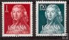 Sellos - PaÃses - España - 2º Cent. (Series Completas) - Estado Español - 1961 - 1328/29 - **