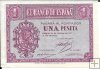 Billetes - EspaÃ±a - Estado EspaÃ±ol (1936 - 1975) - 1 ptas - 430 - ebc - 1937 - Num.ref: F8127929