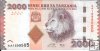 Billetes - Africa - Tanzania - - sc - 2000 - 2000 shillings - Num.ref: AA1699505