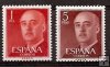 Sellos - PaÃses - España - 2º Cent. (Series Completas) - Estado Español - 1960 - 1290/91 - **