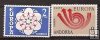 Sellos - PaÃses - Andorra - Correo Español - Series completas - 1973 - 085/086 - **