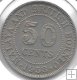 Monedas - Europa - Gran BretaÃ±a ( Malaya) - 4.1 - 1958 - 50 Ct