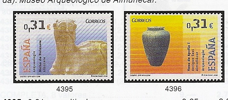 España - 2º Cent. (Series Completas) - Juan Carlos I - 2008 - 4395/6 - **