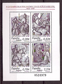 Sellos - Países - España - 2º Cent. (Series Completas) - Juan Carlos I - 2005 - 4161 - **
