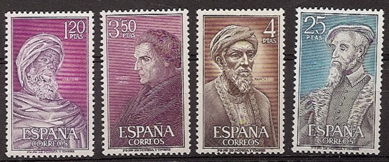 Sellos - Países - España - 2º Cent. (Series Completas) - Estado Español - 1967 - 1791/94 - **