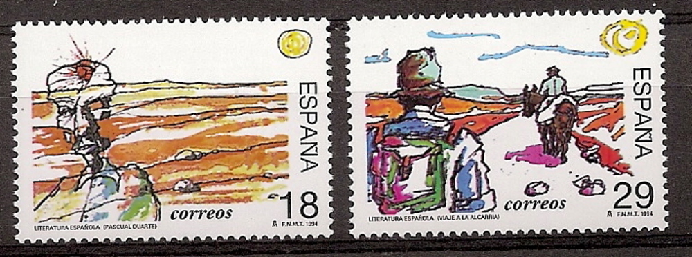 Sellos - Países - España - 2º Cent. (Series Completas) - Juan Carlos I - 1994 - 3303/04 - **