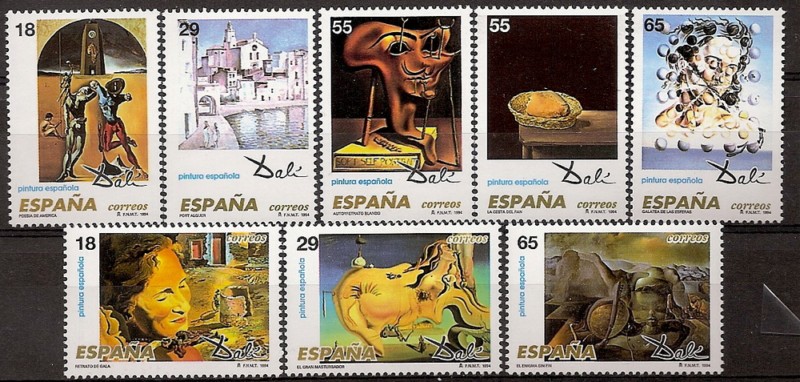 Sellos - Países - España - 2º Cent. (Series Completas) - Juan Carlos I - 1994 - 3289/96 - **