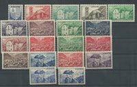 Andorra - Correo Francés - Series completas - ** - 1948/51 - 122/140 - Nuevos Fijaellos