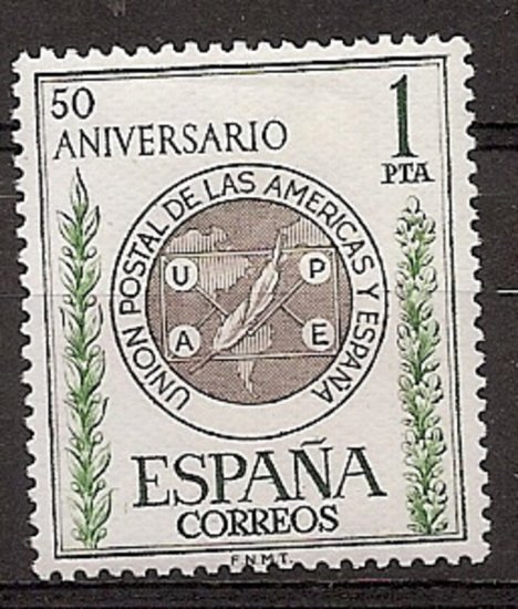 Sellos - Países - España - 2º Cent. (Series Completas) - Estado Español - 1962 - 1462 - ** - Click en la imagen para cerrar