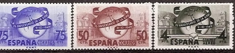 Sellos - Países - España - 1º Cent. (Series Completas) - 1063/65 - ** - Click en la imagen para cerrar