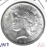 Monedas - America - Estados Unidos - 150 - 1923S - dolar - plata