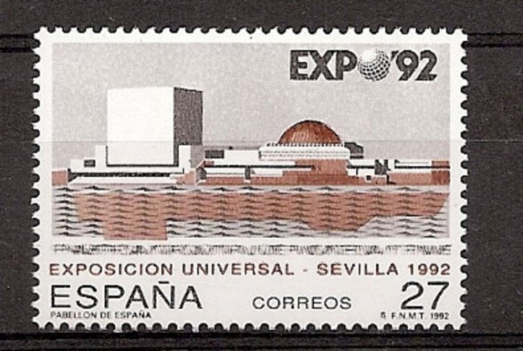 Sellos - Países - España - 2º Cent. (Series Completas) - Juan Carlos I - 1992 - 3155 - ** - Click en la imagen para cerrar