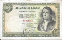 Billetes - EspaÃ±a - Estado EspaÃ±ol (1936 - 1975) - 1000 ptas - 514 - mbc- - 1949 - Num.ref: 03004239