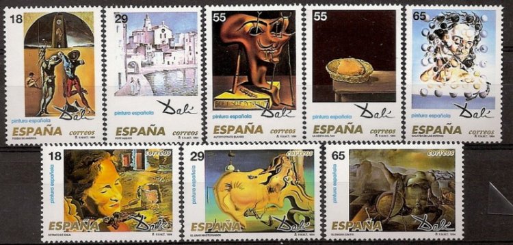 Sellos - Países - España - 2º Cent. (Series Completas) - Juan Carlos I - 1994 - 3289/96 - ** - Click en la imagen para cerrar