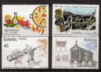 Sellos - Países - España - 2º Cent. (Series Completas) - Juan Carlos I - 1988 - 2935/38 - **