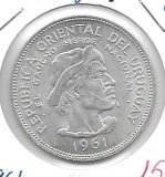 Monedas - America - Uruguay - 43 - 1961 - 10 pesos - plata