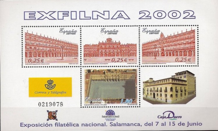 Sellos - Países - España - 2º Cent. (Series Completas) - Juan Carlos I - 2002 - 3906 - ** - Click en la imagen para cerrar