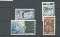 Andorra - Correo Francés - Años completos - Año 1966