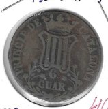 Monedas - EspaÃ±a - Isabel II (1833 - 1868) - 196 - 1837 - 6 quarts